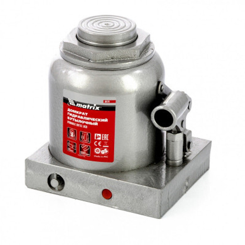 Домкрат бутылочный 50т, 236-356мм Матрикс