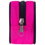 Пенал-косметичка BRAUBERG овальный, полиэстер, "Pink", 22х9х5 см, 229270