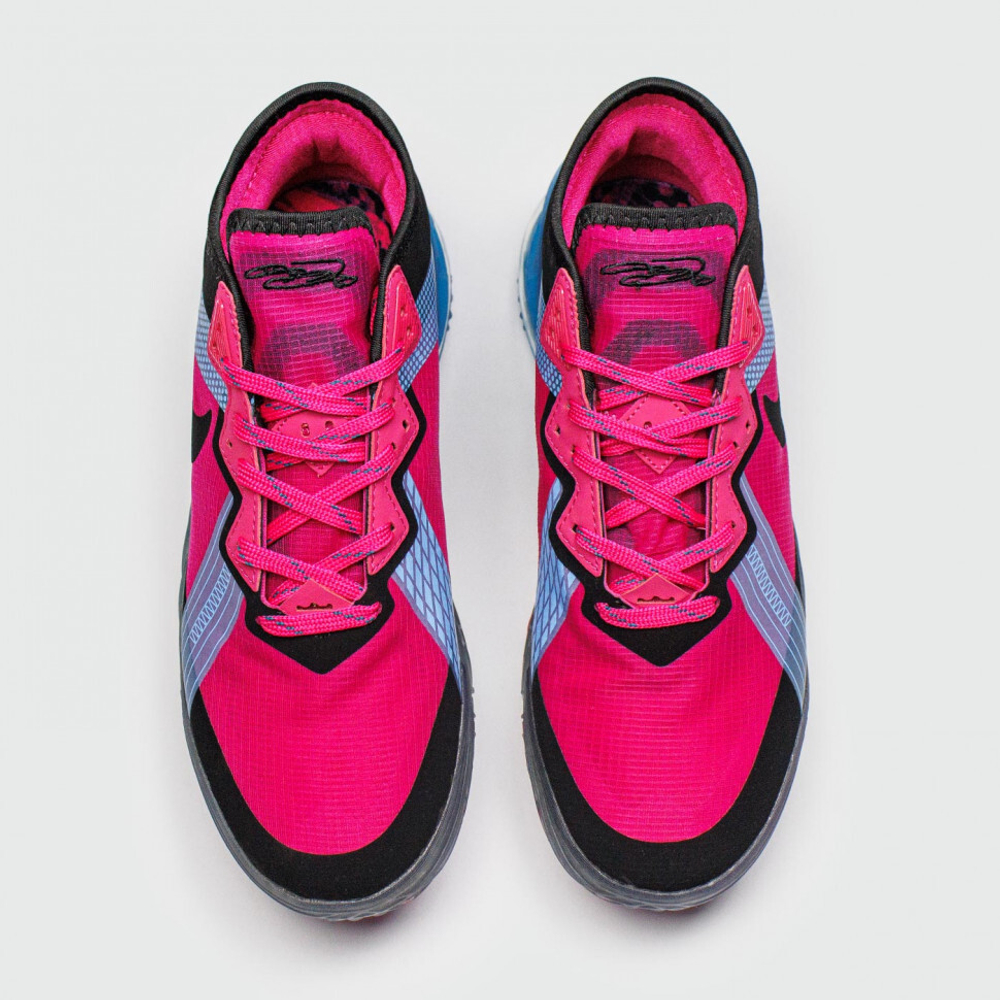 кроссовки Nike Lebron 18 Low Purple Black Blue