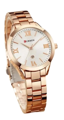 Часы наручные кварцевые CURREN на металлическом браслете, золотистый W9540-01