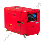 FUBAG Дизельный генератор с электростартером и коннектором автоматики DS 6500 AC ES (кожух)