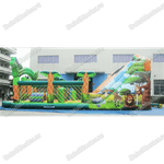 Надувной батут "Увлекательный сафари парк"