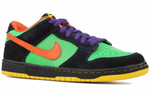 Кроссовки Nike Dunk Sb Green Spark Hoop Orange