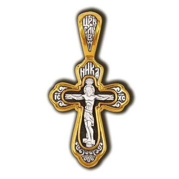 Распятие Христово. Святитель Николай. Православный крест