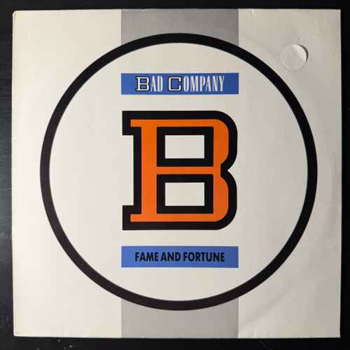Bad Company ‎– Fame And Fortune (Германия 1986г.)