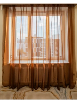 Тюль вуаль 260 х 150 см 2 шт