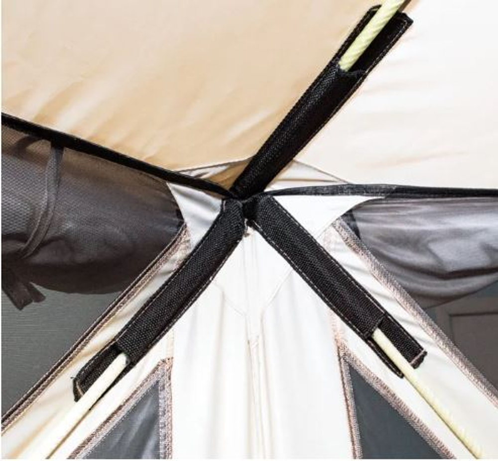 Шатёр СЛЕДОПЫТ быстросборный (6 стен) 3,46х3,46м, PF-TOR-K06