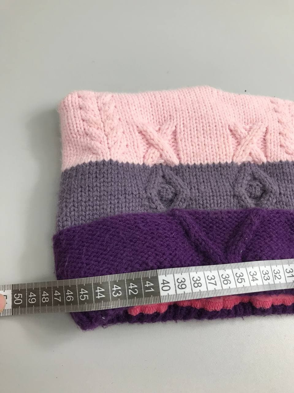 Шапка на флисе на 3-5 лет