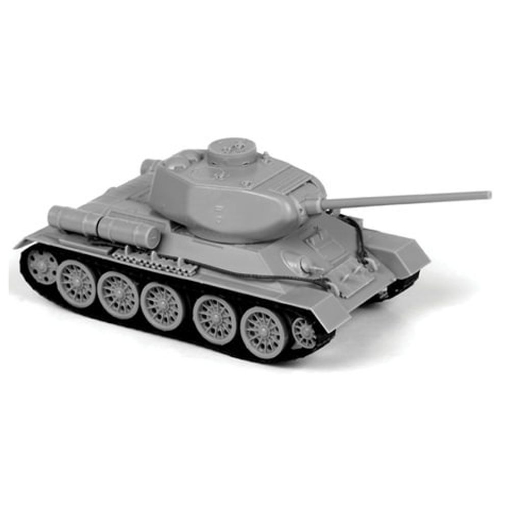 Модель для сборки ТАНК "Средний советский Т-34/85", масштаб 1:72, ЗВЕЗДА, 5039