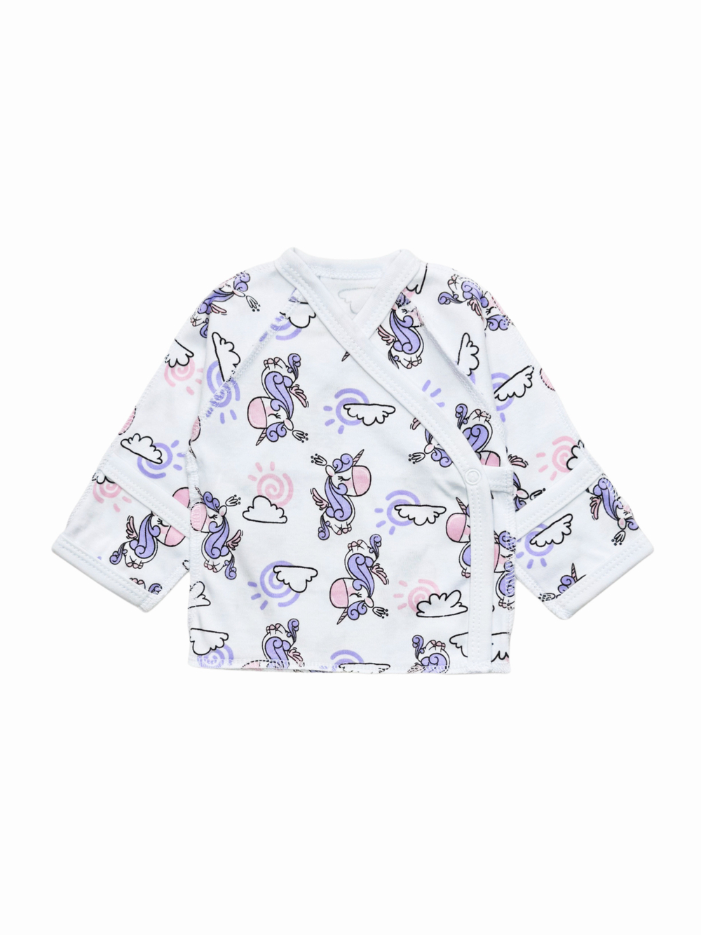 Распашонка-кимоно Единорожки (56,62)