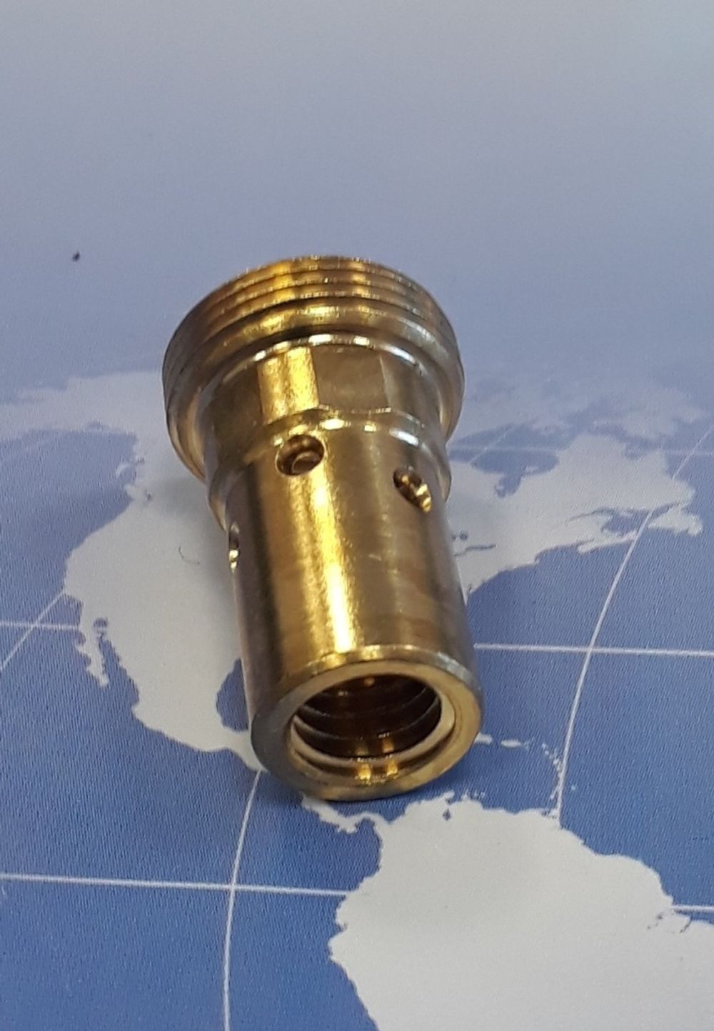 342Р008033 Держатель наконечника (вставка / свеча) М8/М10/25 мм., для сварочных горелок полуавтоматической сварки MIG/MAG; TBi 342P008033