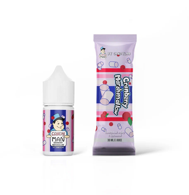 Candy Man Salt 30 мл - Cranberry Marshmellow (20 мг)