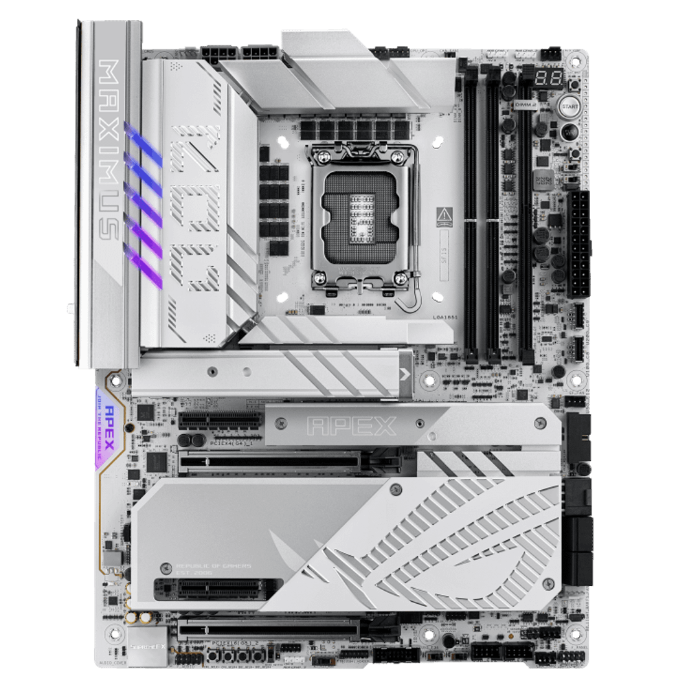 Материнская плата ASUS ROG MAXIMUS Z890 APEX, LGA1851 Z890 2xDDR5 4xSATA3 6xM.2 ATX