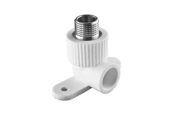 Водорозетка TEBO сварка НР 25*1/2&quot; белая 35221