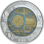 АВСТРИЯ, 2021, 25 ЕВРО [БИМЕТАЛЛ: СЕРЕБРО + НИОБИЙ]