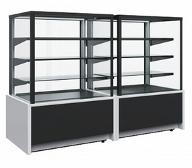 Витрина кондитерская Carboma KC70 VM 1,3-1 Light (ВХСв - 1,3д Carboma Cube ТЕХНО)