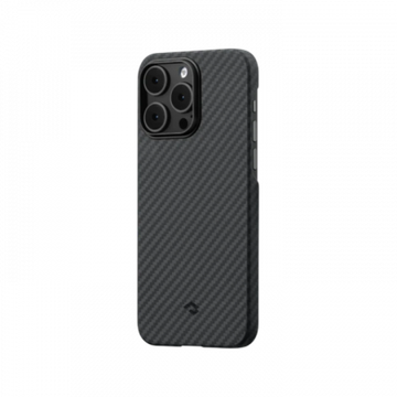 Чехол Pitaka MagEZ Case 3 для iPhone 14 Pro Max (6.7"), черно-серый, кевлар (арамид)