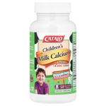 CATALO, Children's Milk Calcium Formula, цинк, 50 жевательных таблеток