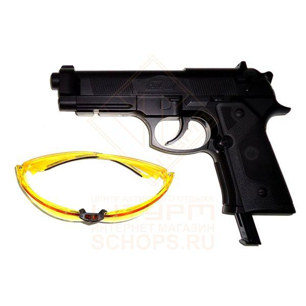 Пистолет пневматический Umarex Beretta Elite II, Black