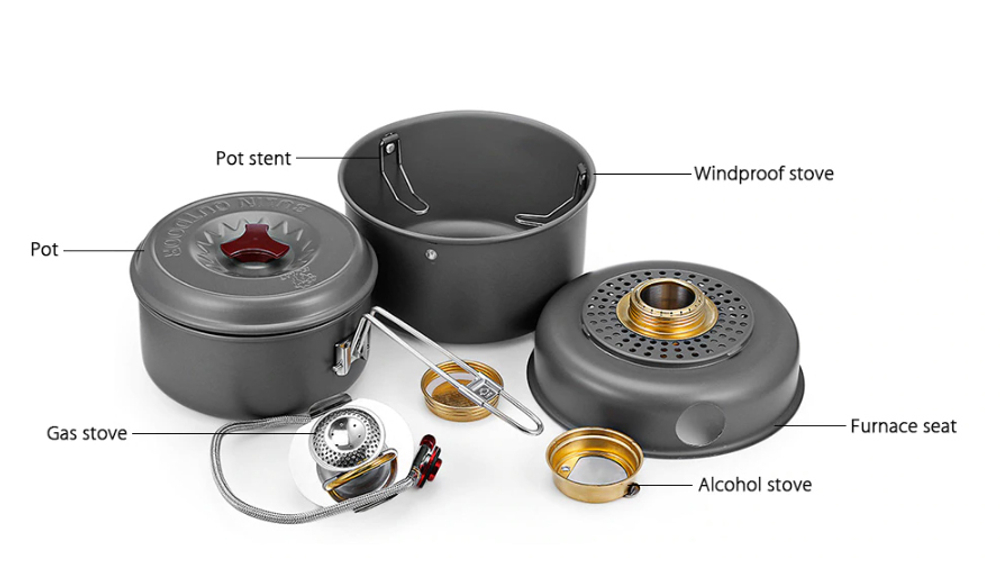 Набор посуды с горелкой BULin BL100-Q1