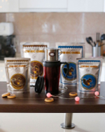 Кофе молотый Арабика с ароматом фундука (лесного ореха) CON SOC COFFEE (Белочка) Brown, 250 г