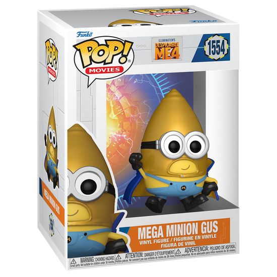 Фигурка Funko POP! Movies Despicable Me 4 Mega Minion Gus (1554) 76050 / Фигурка Фанко ПОП! по мотивам мультфильма "Гадкий я 4", Гас