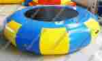 Элемент аквапарка "Bouncer" сине-желтый, диаметр 3 м, материал ПВХ 0,9 мм/1100 гр. м