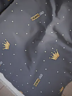 Простынь на резинке Полисатин Мечта "Crowns" 90x200 см