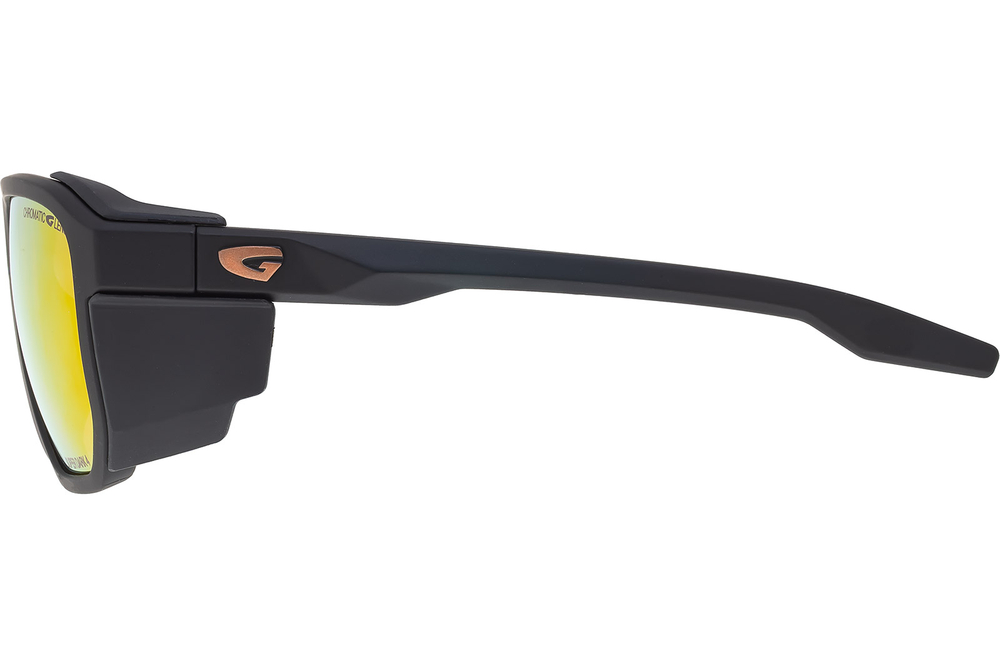 Спортивные очки GOG Pamir / Matt Metallic Black/Black / Photochromic Reflex Gold