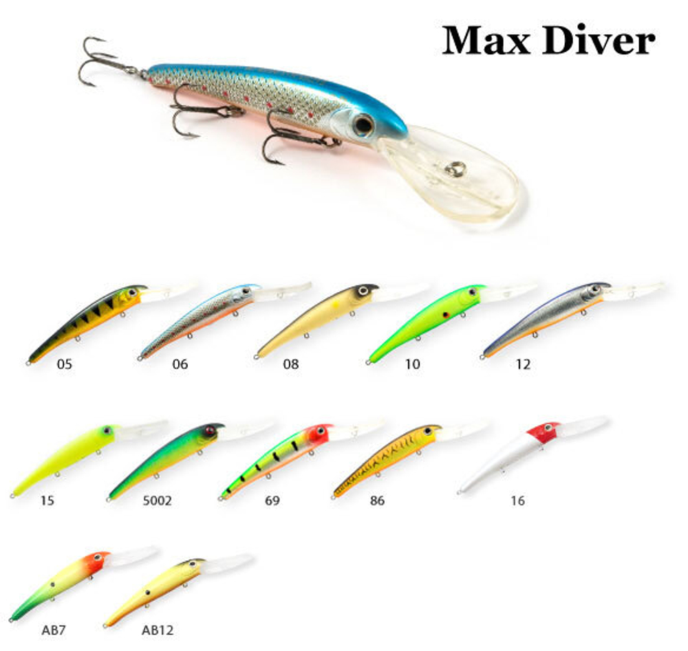 Воблер Raiden Max Diver 120 21 гр. 8