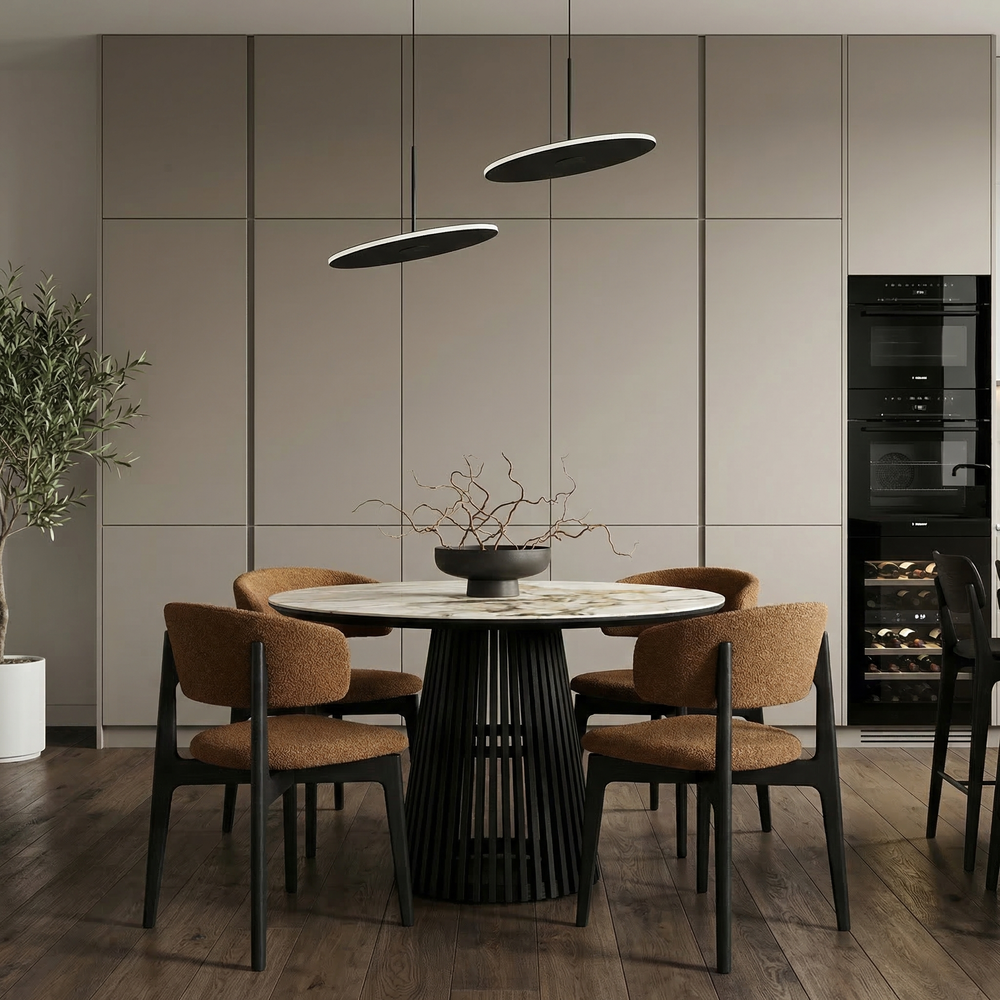 Дизайнерский стол LINES CERAMIC black