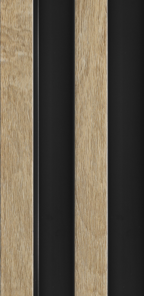 Реечная панель 3Д Prof ПВХ XL Дуб сонома 122х2950 мм