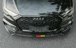Карбоновая губа переднего бампера для AUDI A6 2019 - 2022 Ауди