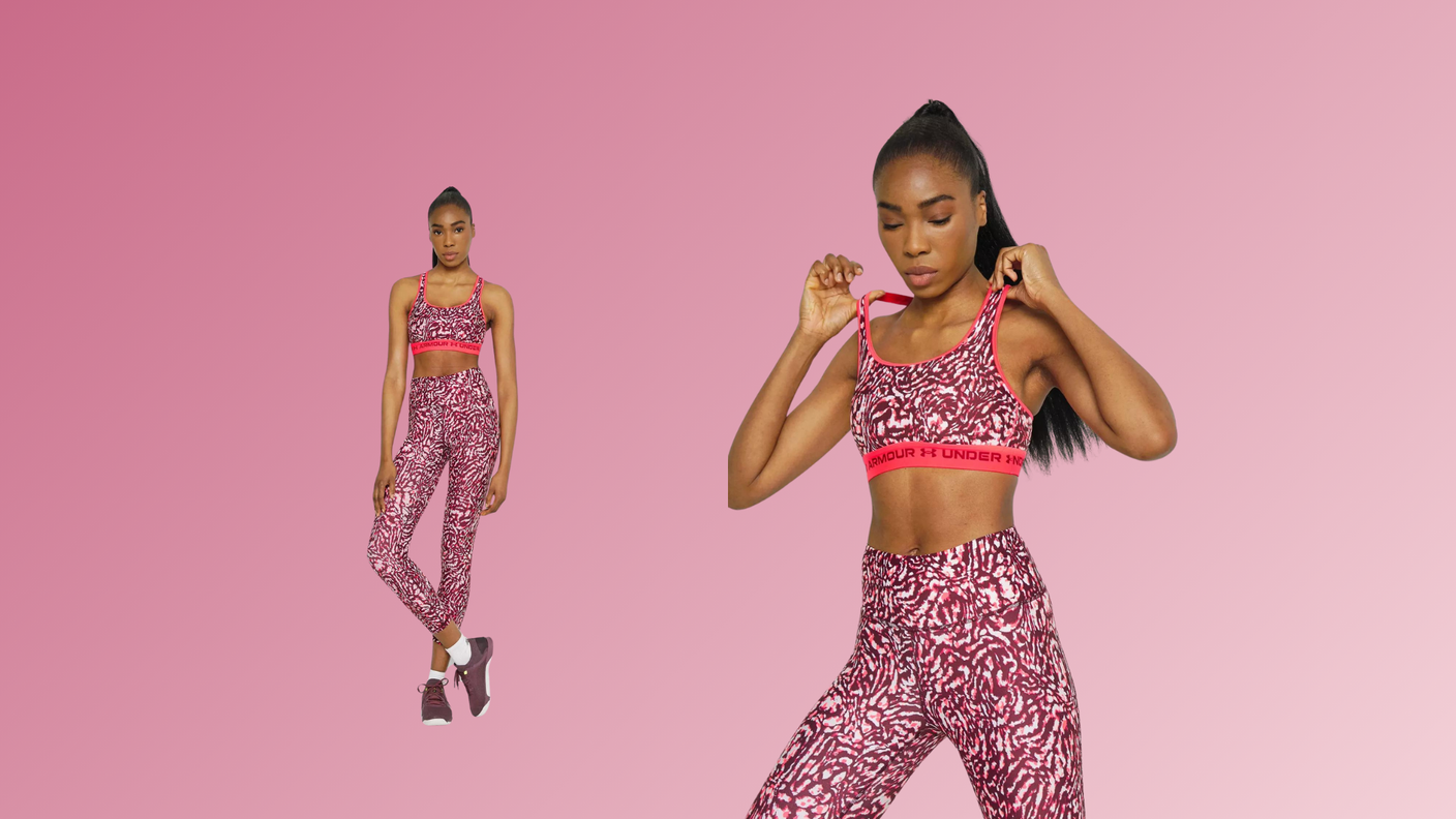 Спортивный шик: Under Armour 1361042 - Топ-бра для активной молодежи