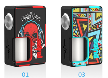 Купить Vandy Vape Pulse Squonk Mod Interchangeable Plates (Стикер на сменную панель)