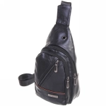 Сумка мужская «Creative Hardy», цвет черный, два отделения и карман, 29*17*5,5см