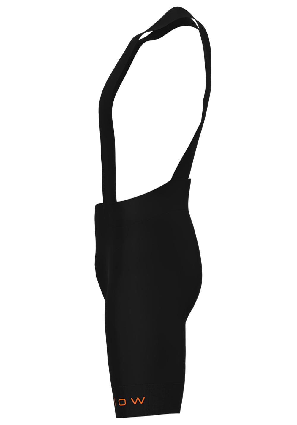 ВЕЛОШОРТЫ МУЖСКИЕ ELITE LR – BIB SHORTS | BLACK ORANGE