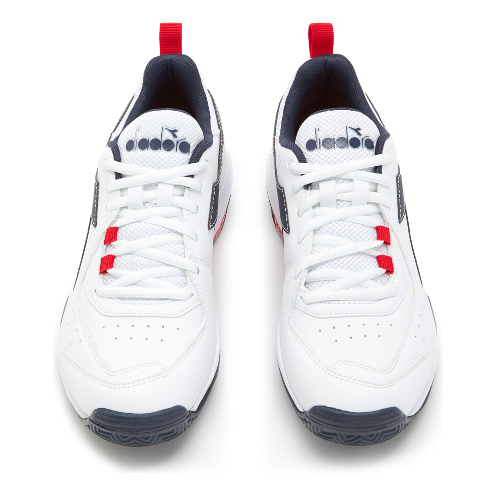 Мужские теннисные кроссовки Diadora S. Challenge 5 SL Clay Court Shoe Men - White, Dark Blue