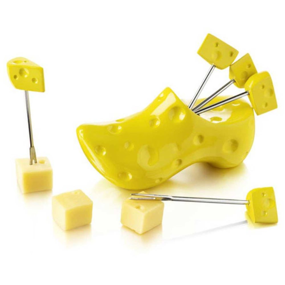 Набор вилок для сыра в подставке Boska Башмачок 6шт