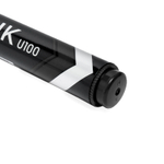 Маркер перманентный DELI "U100" 1,5 мм, черный