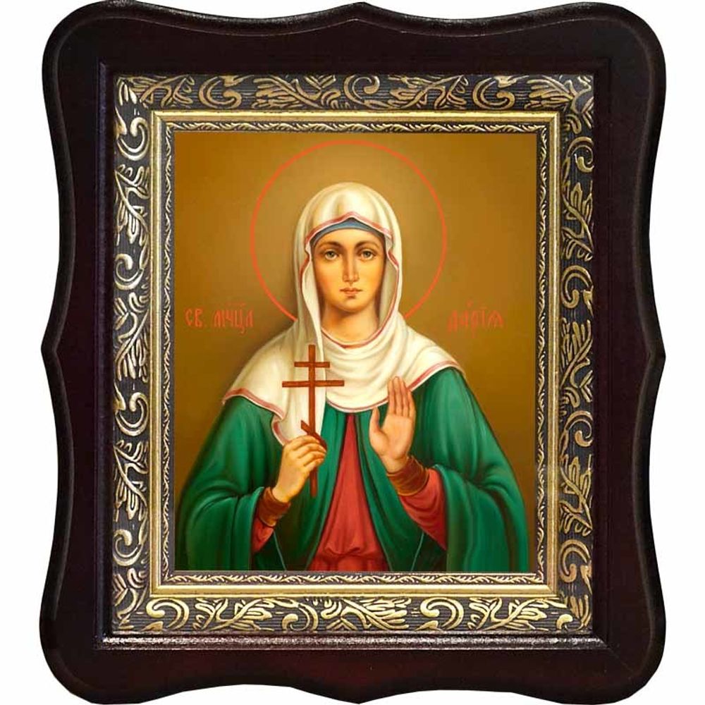 Дария Римская Святая мученица. Икона на холсте