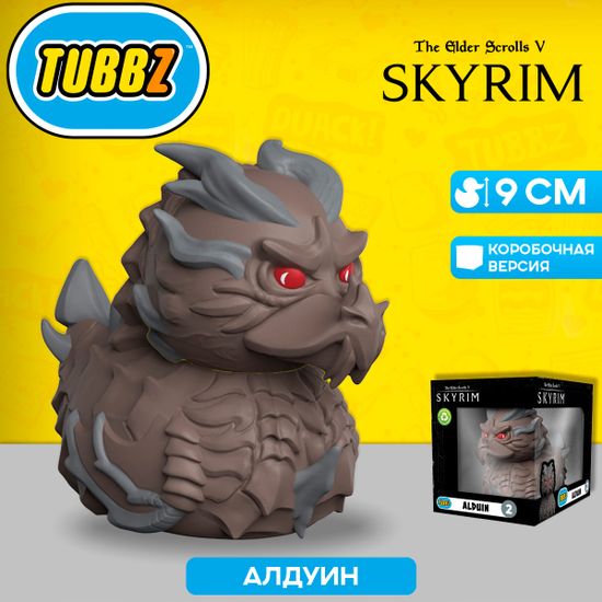 Фигурка-утка Tubbz Skyrim Alduin (Box)