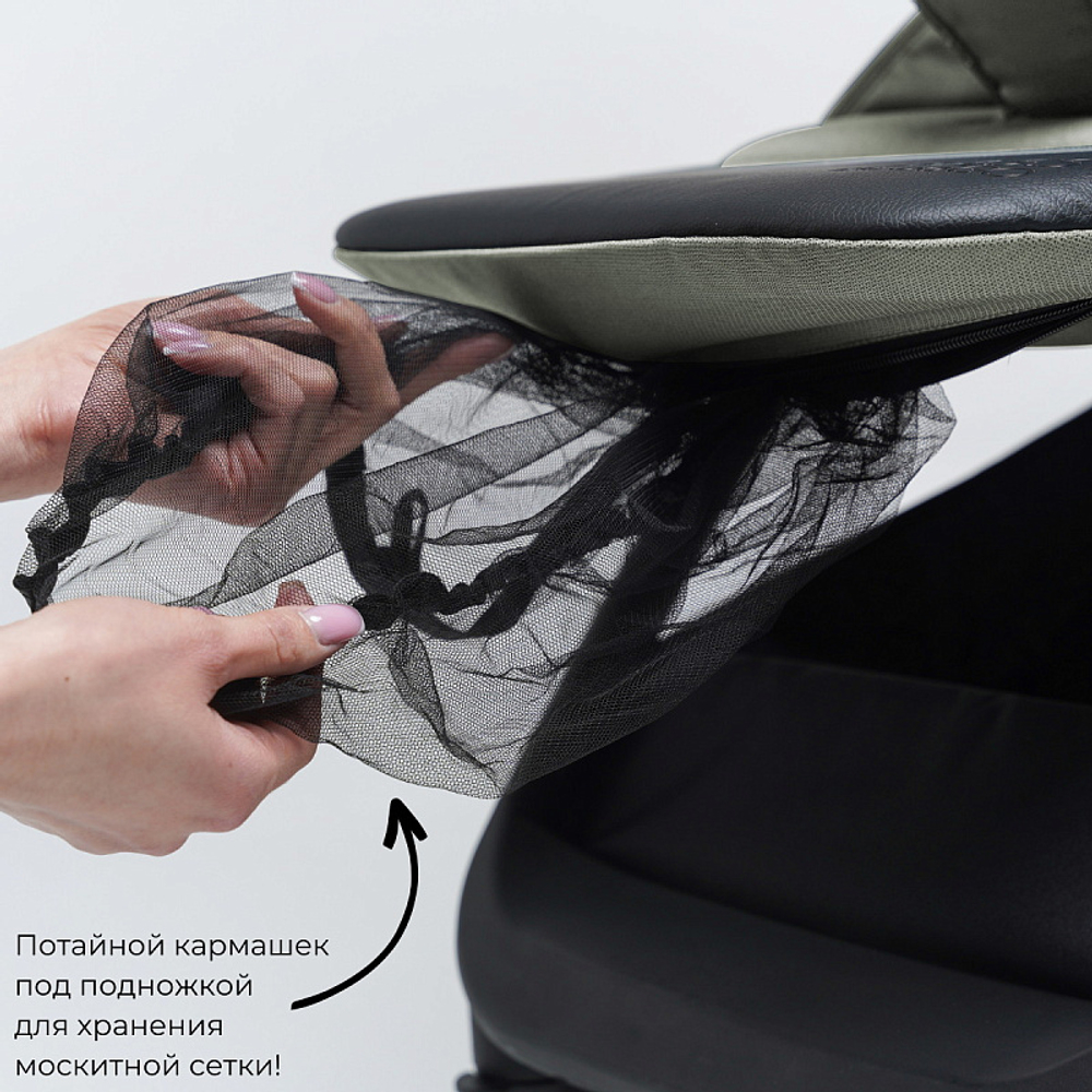 Коляска детская прогулочная BubaGo арт.BG 132-AL-2 MODEL BASS color/ цвет Green/ Зеленый