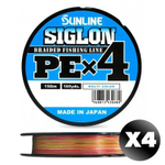 Плетенка Sunline Siglon PE X4, Multicolor (150м)