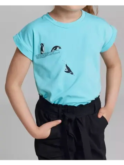 Футболка для девочки хлопковая