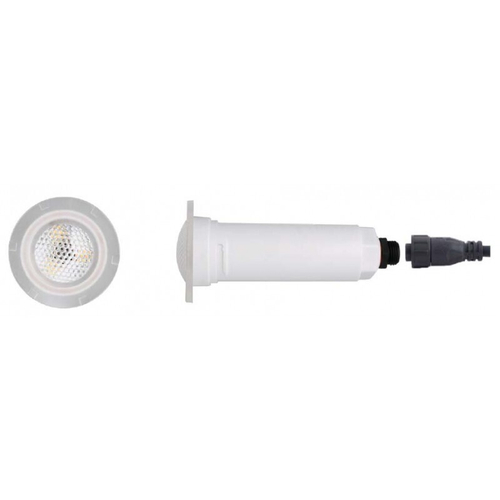 Cветильник N601, LED, RGB 2 пр., встр., без фланца GR02V, 12 вт, 12ВAC, ABS /N601HCP12R2A/