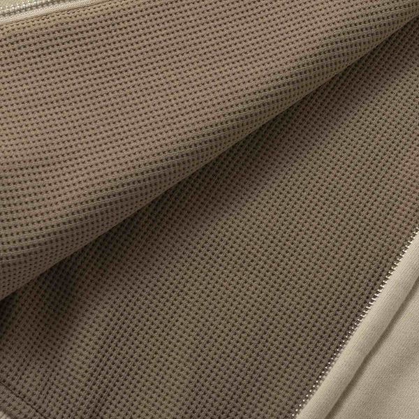 Худи Zip HTF песочный/графитовый - фото 9