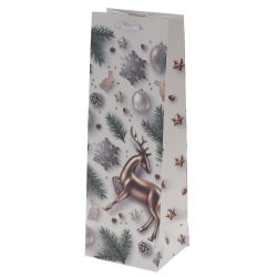 GAEM Пакет подарочный (бумага 210г/м2, блок 12шт), L12 W10 H35 см, 4в.