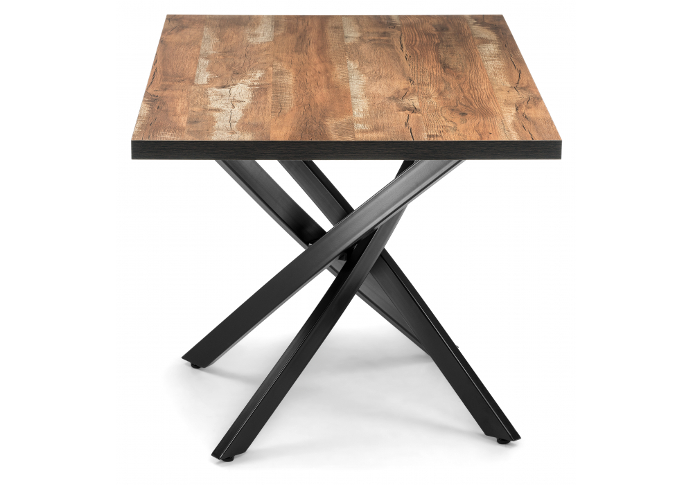 Стол деревянный Woodville Дэй дуб юкон, черный