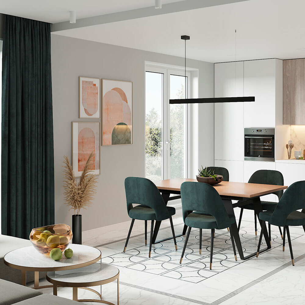 Керамогранит LB Ceramics Каррара белый 600х300х8,5 мм (8 шт.=1,44 кв.м)